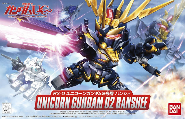 BB Unicorn Gundam 02 Banshee 