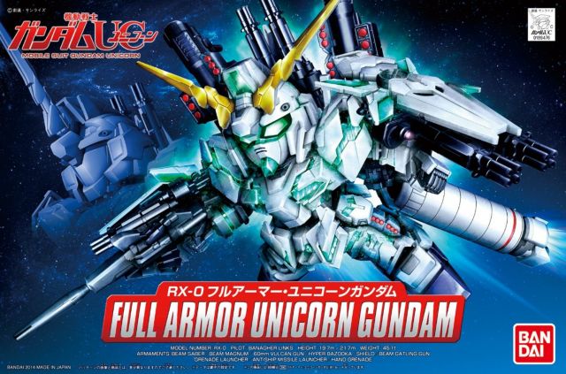 BB Full Armour Unicorn Gundam 