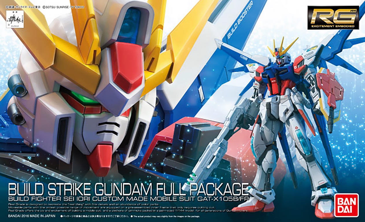 1/144 RG GAT-X105B/FP Build Strike Gundam Full Package 