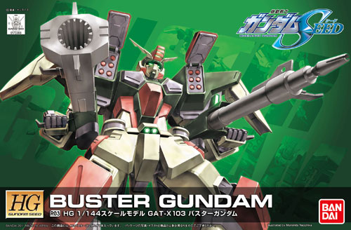 1/144 HG Buster Gundam (remastered)