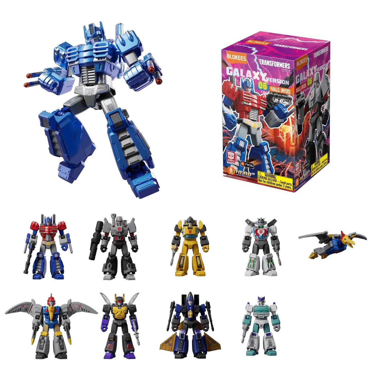 Blokees Transformers Figures Galaxy Version 06 Parallel Universe