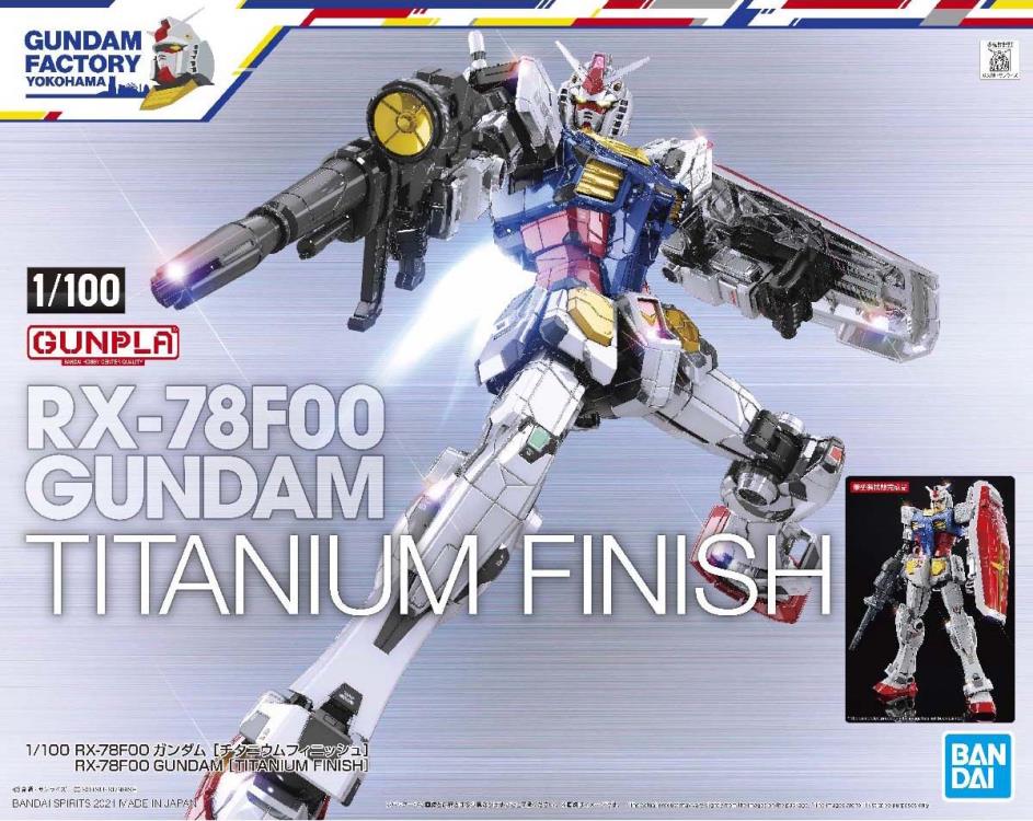 1/100 RX-78F00 Gundam (Titanium Finish)