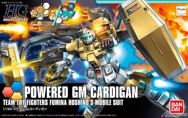 1/144 HGBF Powered GM Cardigan