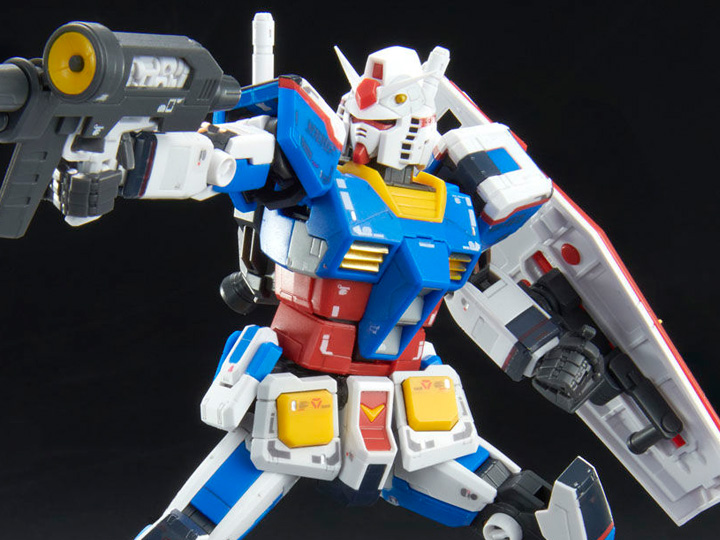 1/144 RG RX-78-2 Gundam (Team Bright Custom) (Box Damaged)