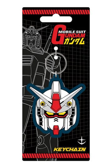 Mobile Suit Gundam Rubber Keychain Model RX 78 2