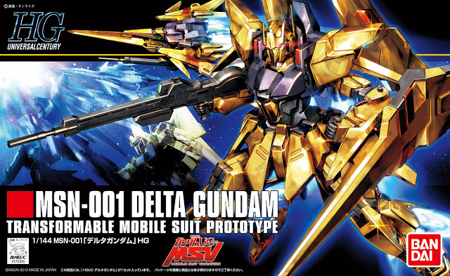 1/144 HGUC MSN-001 Delta Gundam