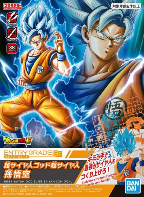 Entry Grade Super Saiyan God Super Saiyan Son Goku