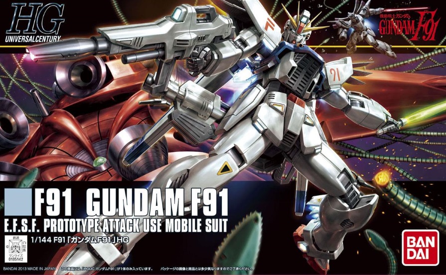 1/144 HGUC Gundam F91