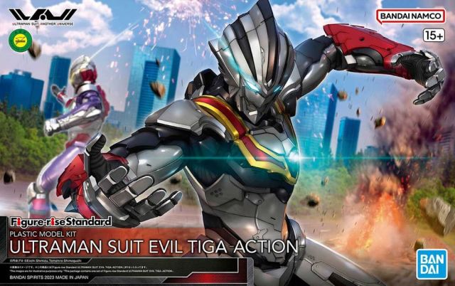 1/12 Figure-Rise Standard Ultraman Suit Evil Tiga Action 