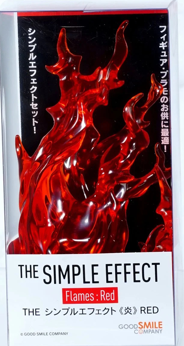 The Simple Effect Flames: Red