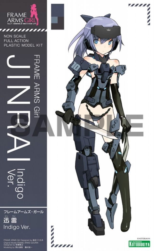 Frame Arms Girl Jinrai Indigo Ver.