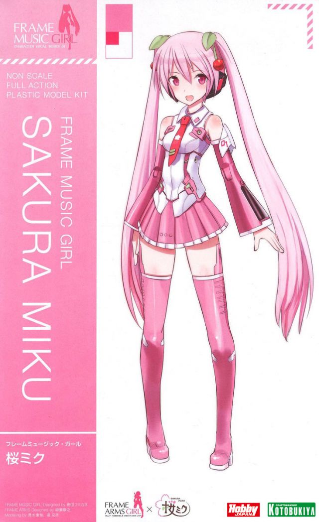 Frame Music Girl FG069 Sakura Miku 