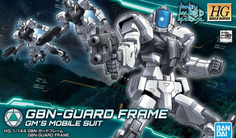 1/144 HGBD GBN-Guard Frame