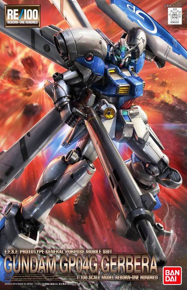1/100 RE/100 Gundam GP04 Gerbera