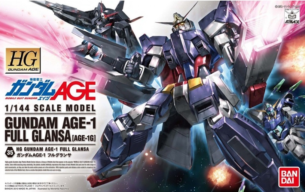 1/144 HG Gundam AGE-1 Full Glansa