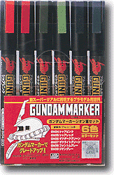 Gundam Marker - Zeon Set