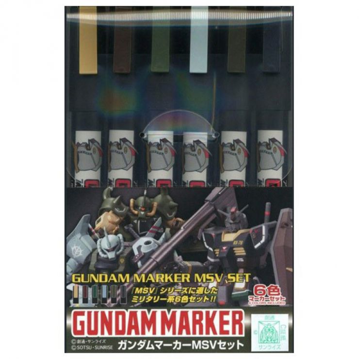 Gundam Marker - MSV Set (GMS127)