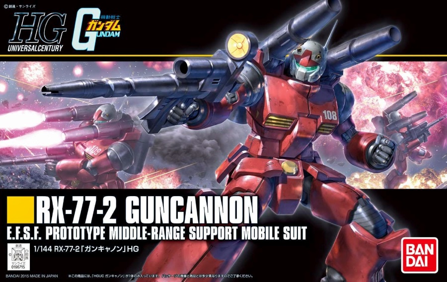 1/144 HGUC Revive RX-77-2 Guncannon