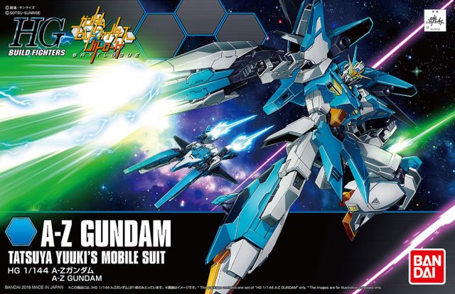 1/144 HGBF Gundam A-Z
