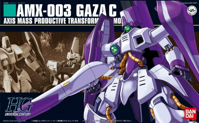 1/144 HGUC AMX-003 Gaza-C (Haman Karn Custom)