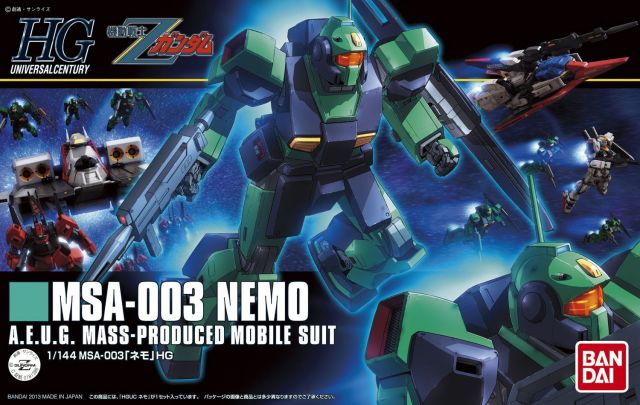 1/144 HGUC MSA-003 Nemo (Zeta Ver.) 