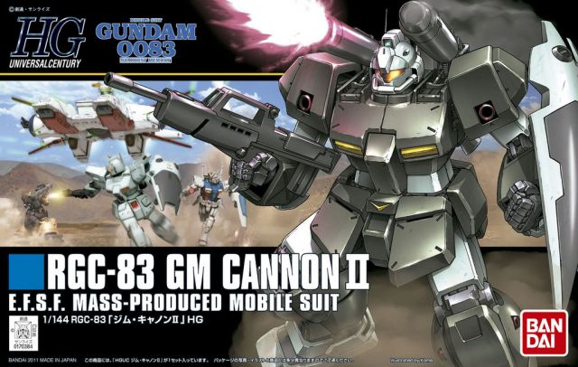 1/144 HGUC RGC-83 GM Cannon II