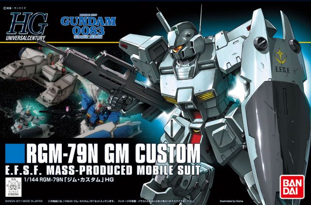 1/144 HGUC RGM-79N GM Custom