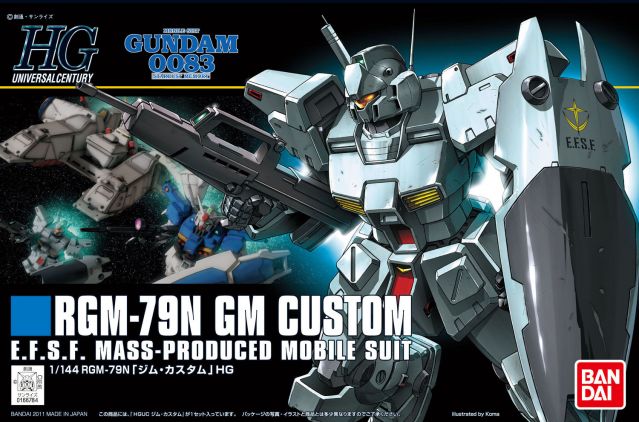 1/144 HGUC RGM-79N GM Custom