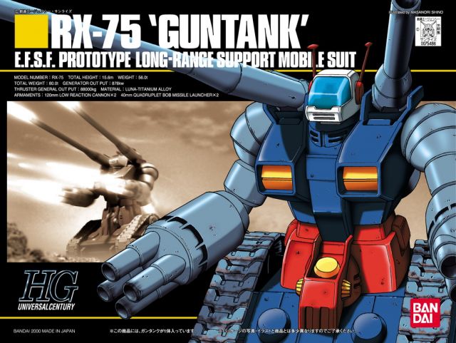 1/144 HGUC RX-75 Guntank