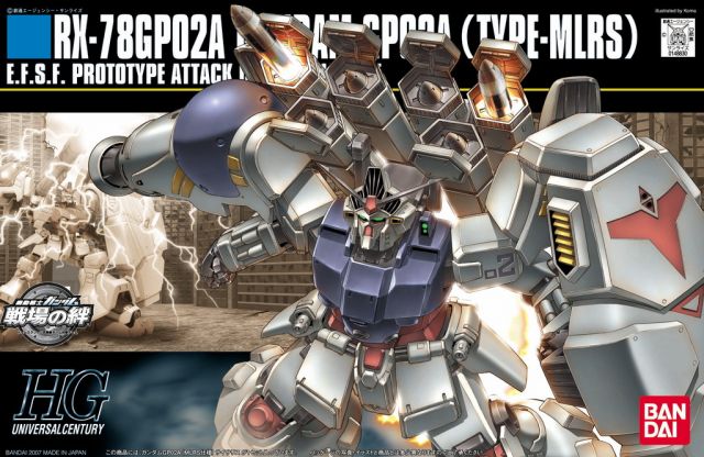 1/144 HGUC Gundam GP02A MLRS Custom