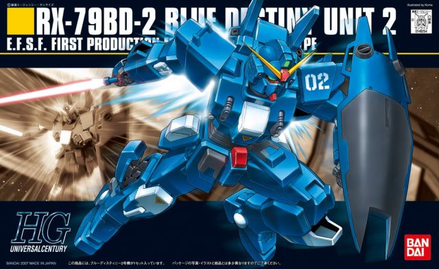 1/144 HG RX-79BD-2 Blue Destiny Unit 2