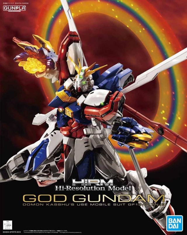 1/100 High-Resolution Model God Gundam