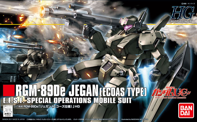 1/144 HGUC RGM-89De Jegan (ECOAS Type)