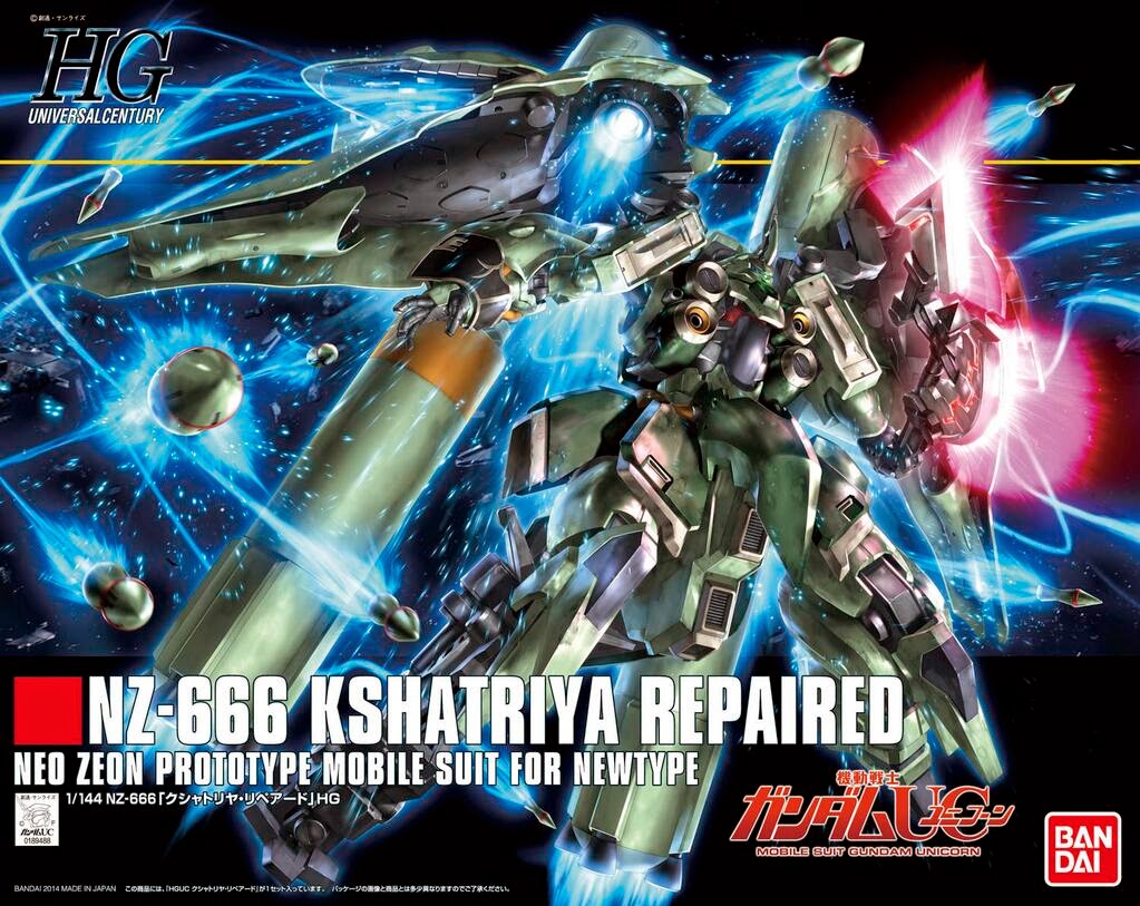 1/144 HGUC NZ-666 Kshatriya Repaired