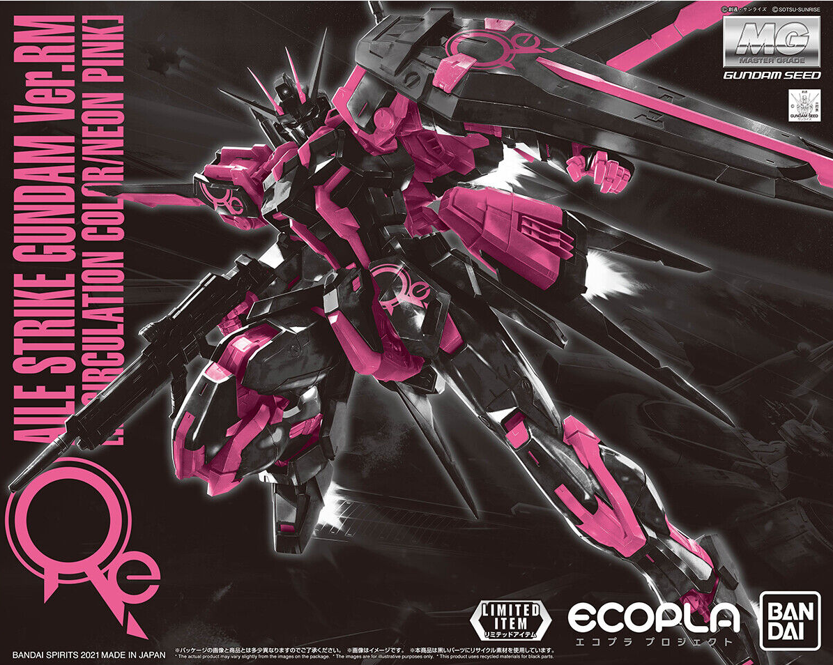 1/100 MG Aile Strike Gundam Ver. RM [Recirculation Ver/ Neon Pink]