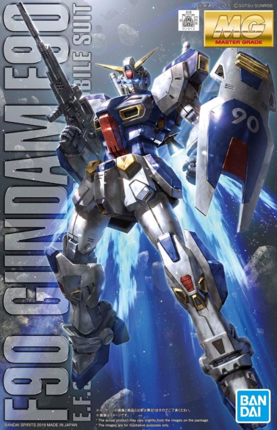 1/100 MG F-90 Gundam F90