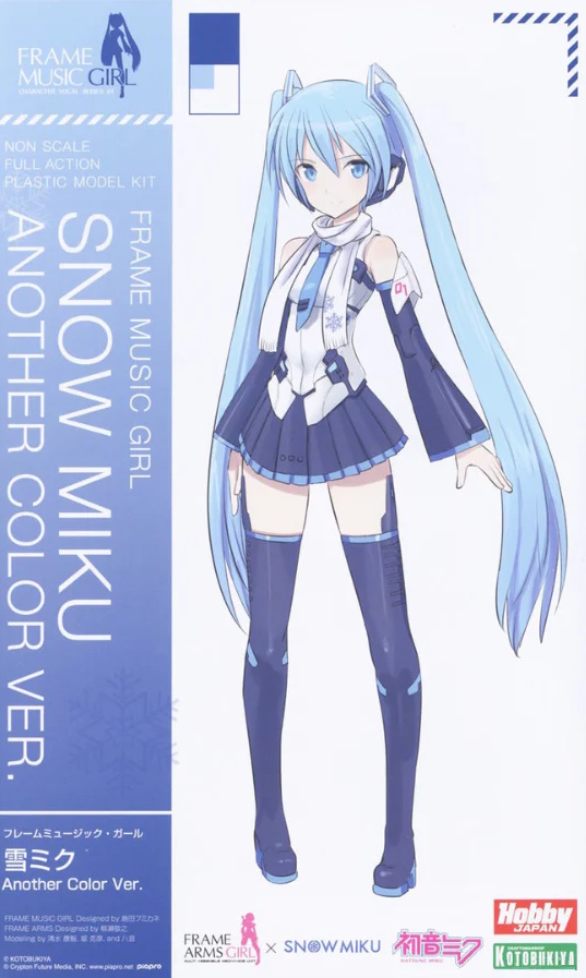 Frame Music Girl Snow Miku (Another Colour Ver.)