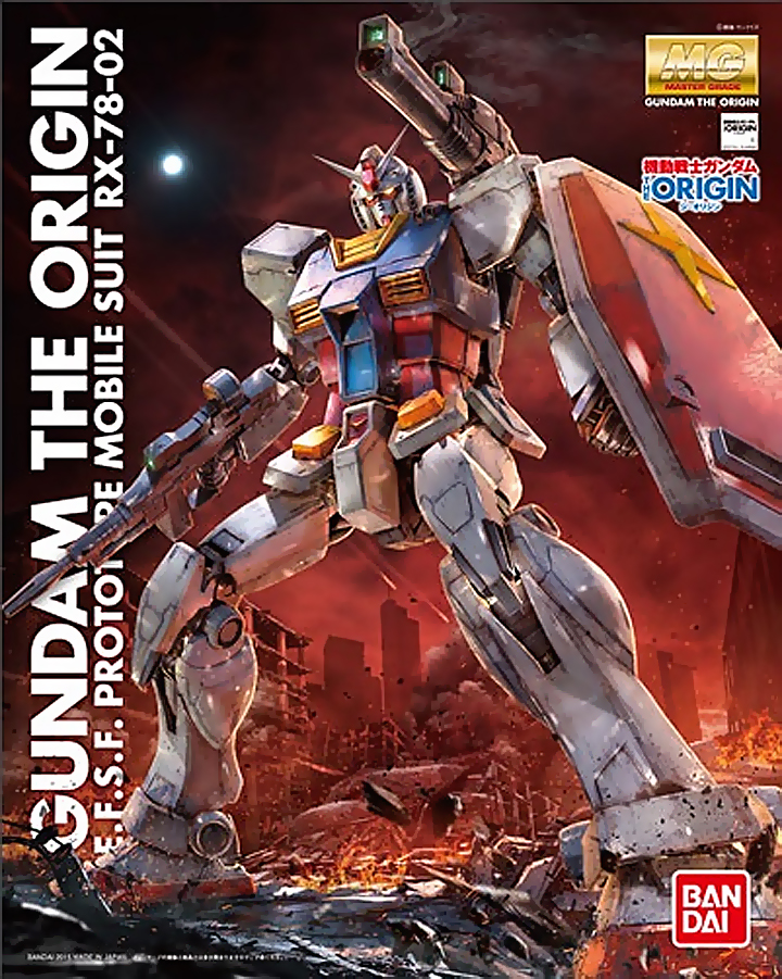 1/100 MG The Origin RX-78-02 Gundam