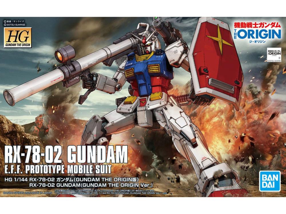 1/144 HG RX-78-02 Gundam (Origin Ver.)