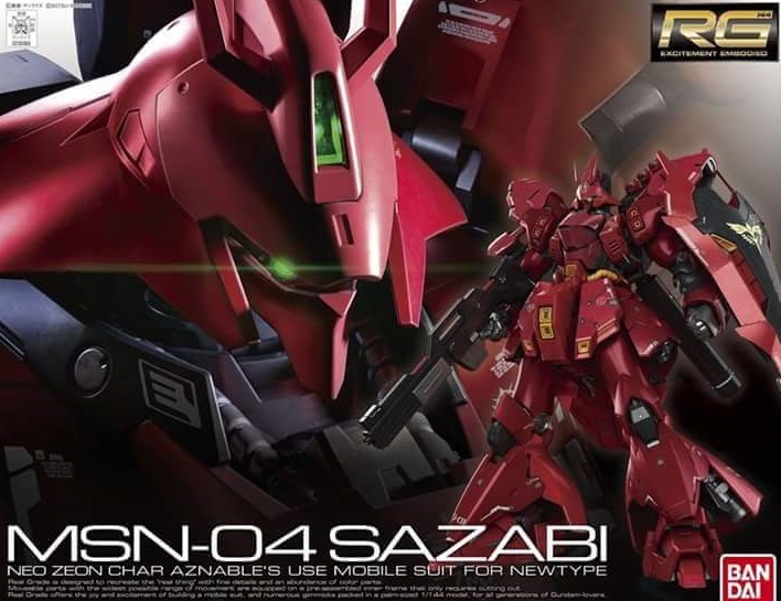 1/144 RG MSN-04 Sazabi