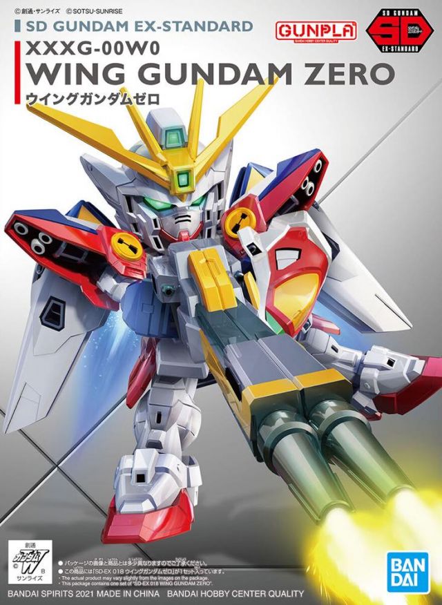 SD Gundam EX Standard Wing Gundam Zero 