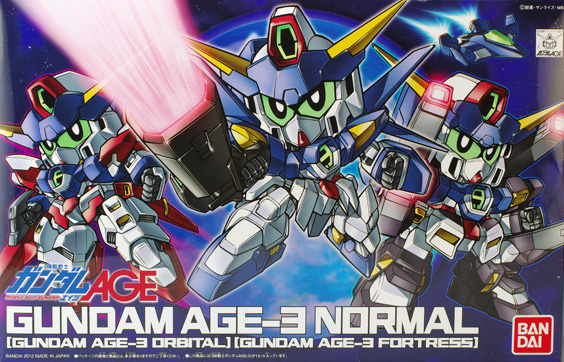 BB Gundam AGE-3 Normal/Orbital/Fortress