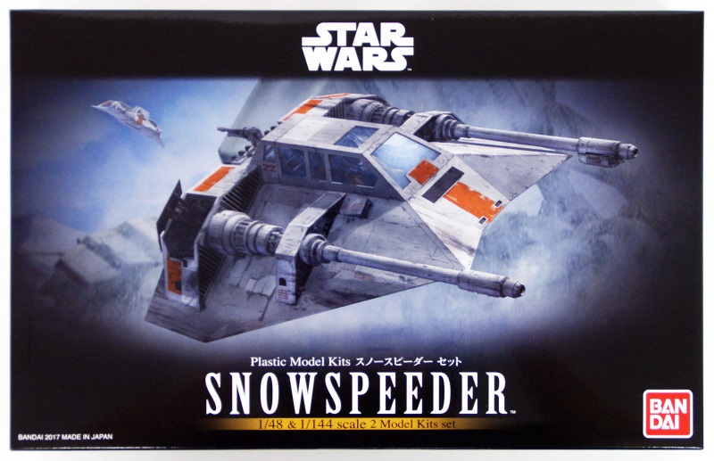 1/48 and 1/144 Star Wars Snowspeeder