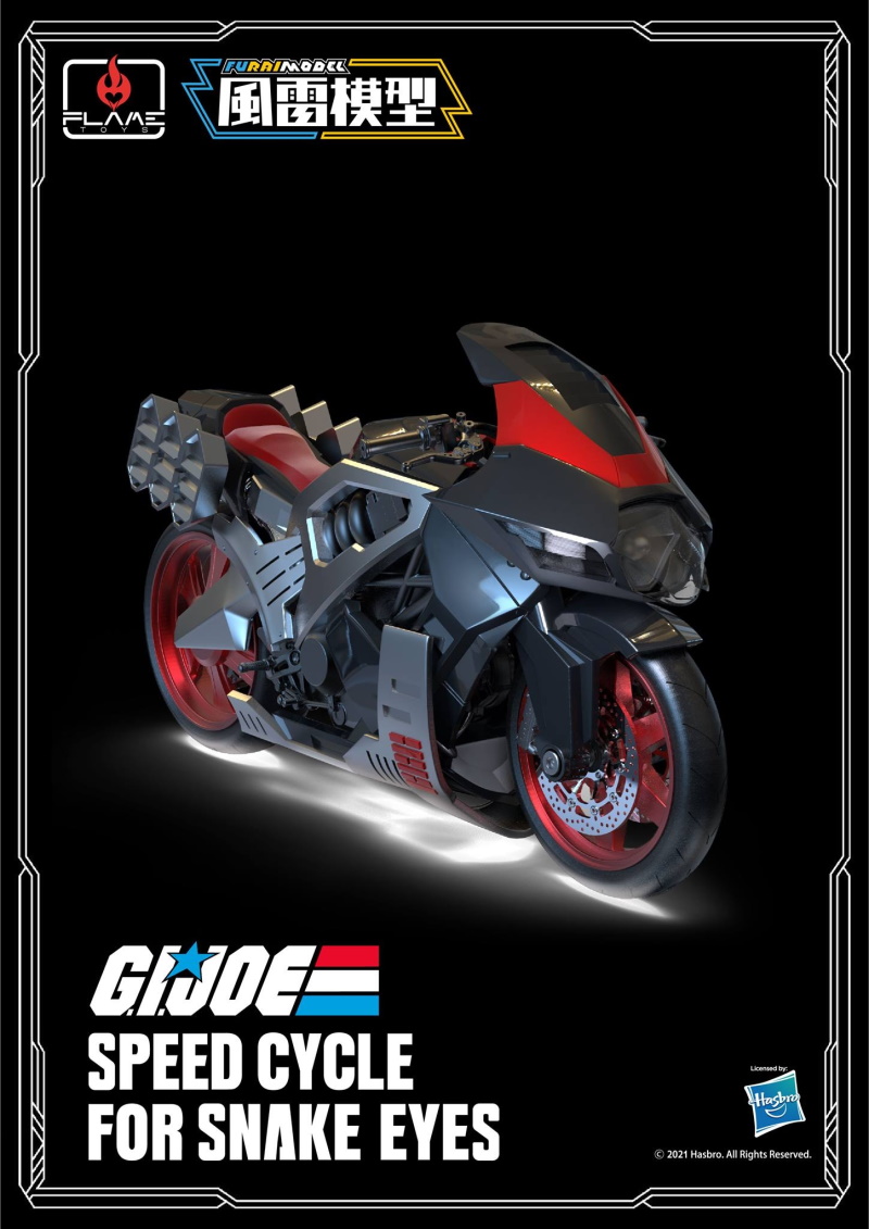 Flame Toys Speed Cycle for Snake Eyes (GI Joe)