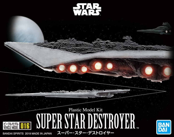 Star Wars Super Star Destroyer Vehicle Model 016 