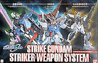 1/60th Scale Strike Gundam with SWS