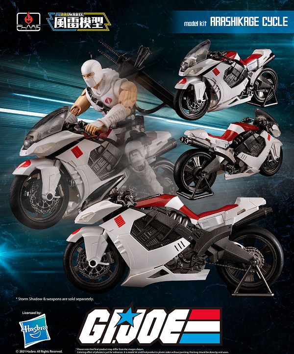 Flame Toys Arashikage Cycle (GI Joe) 