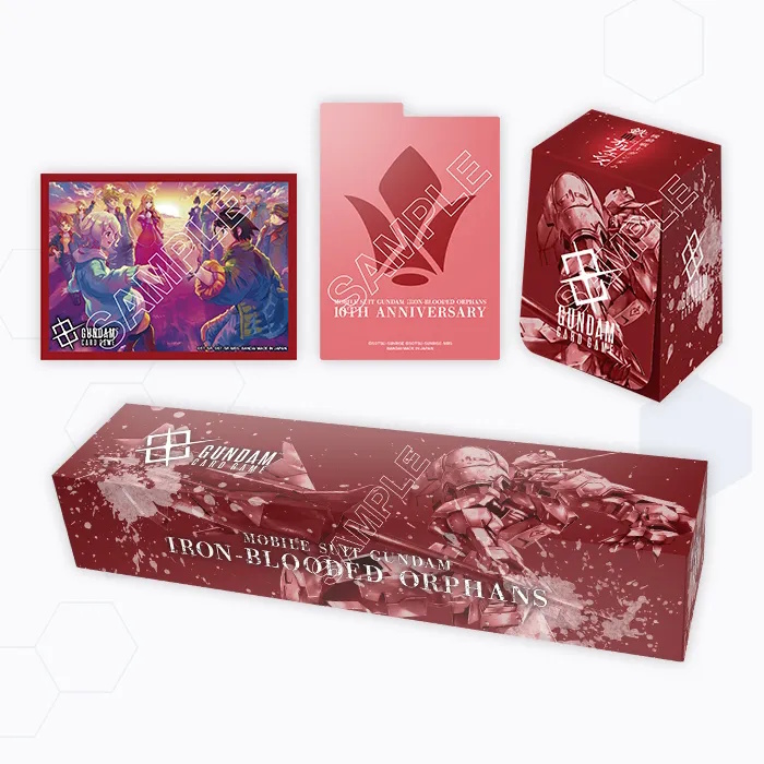 Gundam TCG: Premium Accessory Set -Mobile Suit Gundam Iron-Blooded Orphans