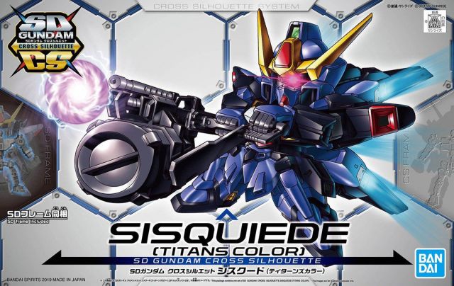 SD Gundam Cross Silhouette Sisquiede (Titans Colours)