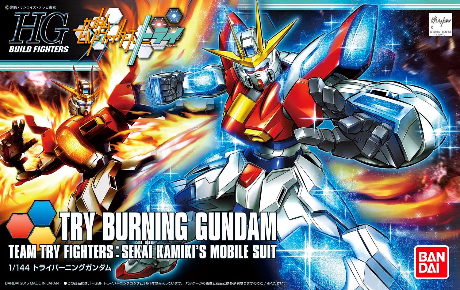 1/144 HGBF Try Burning Gundam 